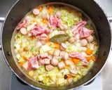 ガルビュール◎豆と野菜と生ハムのスープ作り方6写真