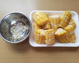 お酒すすむ！ガリバタ焼きとうもろこし作り方2写真