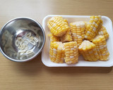 お酒すすむ！ガリバタ焼きとうもろこし作り方2写真