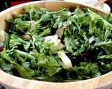 春菊とリンゴのサラダ☆vegan作り方6写真