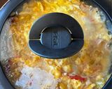 節約!ふわとろ甘辛カニカマ 卵丼作り方6写真