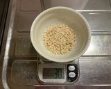 豆乳と無糖あずきのオーバーナイトオーツ作り方1写真