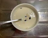 豆乳と無糖あずきのオーバーナイトオーツ作り方2写真