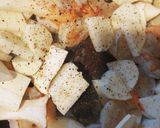 海老と山芋の中華炒め作り方4写真