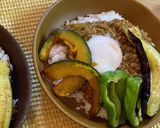 市販のルーでひき肉と玉ねぎのキーマカレー作り方4写真
