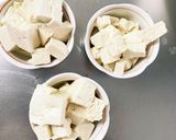 豚こま簡単韓国冷麺スープ味麻婆豆腐茄子作り方2写真