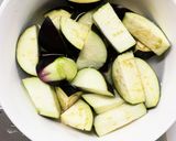 豚こま簡単韓国冷麺スープ味麻婆豆腐茄子作り方3写真