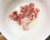 豚こま簡単韓国冷麺スープ味麻婆豆腐茄子作り方6写真