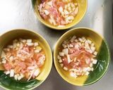 豚こま簡単韓国冷麺スープ味麻婆豆腐茄子作り方10写真