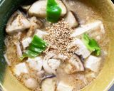 豚こま簡単韓国冷麺スープ味麻婆豆腐茄子作り方21写真