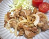 簡単ズボラ☆焼肉のタレ豚と玉葱の生姜焼き作り方15写真