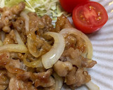 簡単ズボラ☆焼肉のタレ豚と玉葱の生姜焼き作り方16写真