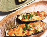 茄子の明太マヨネーズ焼き作り方8写真