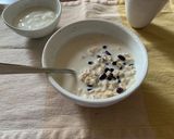 豆乳と無糖あずきのオーバーナイトオーツ作り方3写真