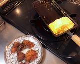 冷凍からあげの和風お弁当作り方1写真