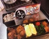 冷凍からあげの和風お弁当作り方2写真