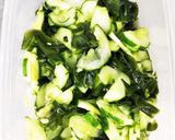 胡瓜とわかめ、油揚げと人参の箸休め作り方1写真