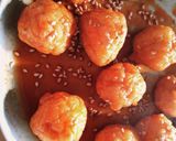 お弁当★韓国ヤンニョムボール★ピリ辛作り方3写真
