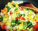 夏野菜たっぷり和風カレー作り方3写真