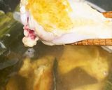 骨つきトリと夕顔の実の煮物作り方14写真