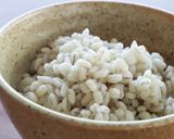 レンジで!もち麦(100%)の炊き方作り方4写真