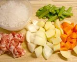 豚肉deあっさり塩肉じゃが♪作り方1写真