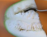 骨つきトリと夕顔の実の煮物作り方24写真