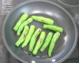 フライパンで簡単☆ししとうの焼きびたし♪作り方4写真