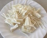 栄養満点♪モロヘイヤの中華風スープ作り方5写真