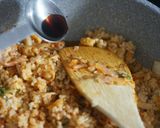 テンペの玄米キムチ炒飯作り方4写真