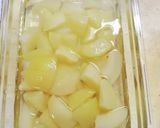缶詰で作る火を使わない白桃ゼリー作り方4写真