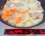 炭酸水で煮込む！！牛すじカレー作り方6写真