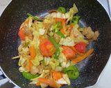 トマト野菜炒め2021作り方3写真