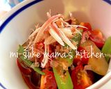 ズボラ❤️茄子とオクラの揚げ浸し。ஐஃ作り方6写真