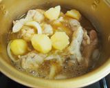 手羽元とじゃが芋の肉じゃが♪食べごたえ◎作り方6写真