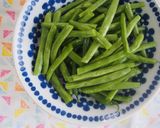 10分で！豚こまとインゲンの照り焼き♪作り方1写真