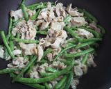 10分で！豚こまとインゲンの照り焼き♪作り方5写真