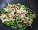 10分で！豚こまとインゲンの照り焼き♪作り方6写真