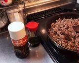ひき肉のソース炒め(飛田和緒さんレシピ)作り方2写真