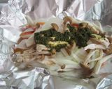鮭のホイル焼き・大葉ジェノベーゼソース作り方7写真