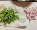 ★大量消費★ゴーヤとかまぼことコーン作り方1写真