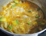 5分で丼！アボカドの玉子丼♪とろーり食感作り方7写真