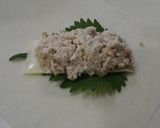 もう一品！ツナと豆腐の焼き春巻き作り方5写真