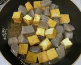 こんにゃくと厚揚げの煮物作り方3写真