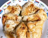鶏ムネ肉の柔らか塩ガーリック焼き作り方5写真