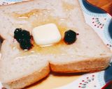★ハニーバターのホットケーキ風トースト★作り方4写真