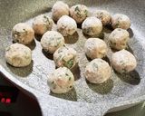 シソ入り肉団子とナス・ピーマンの照り照り作り方9写真