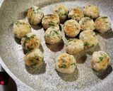 シソ入り肉団子とナス・ピーマンの照り照り作り方10写真