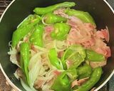 万願寺唐辛子入りのジャーマンポテト作り方4写真
