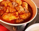 簡単!!巻かないロールキャベツ★トマト作り方12写真